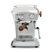 This is the polished model of ascaso dream pid coffee machine. the background is white.