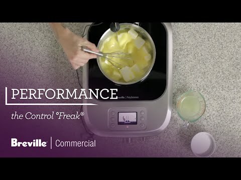 This video shows the use of intensity function that comes with the Breville Control Freak