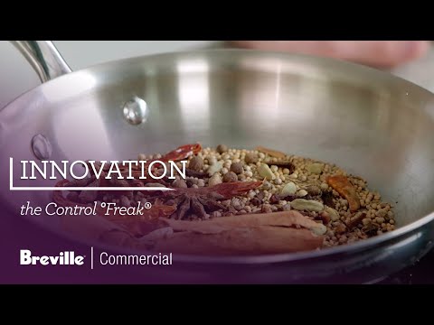 This video shows application of Pan control feature for toasting spices, this feature come with the Breville induction 